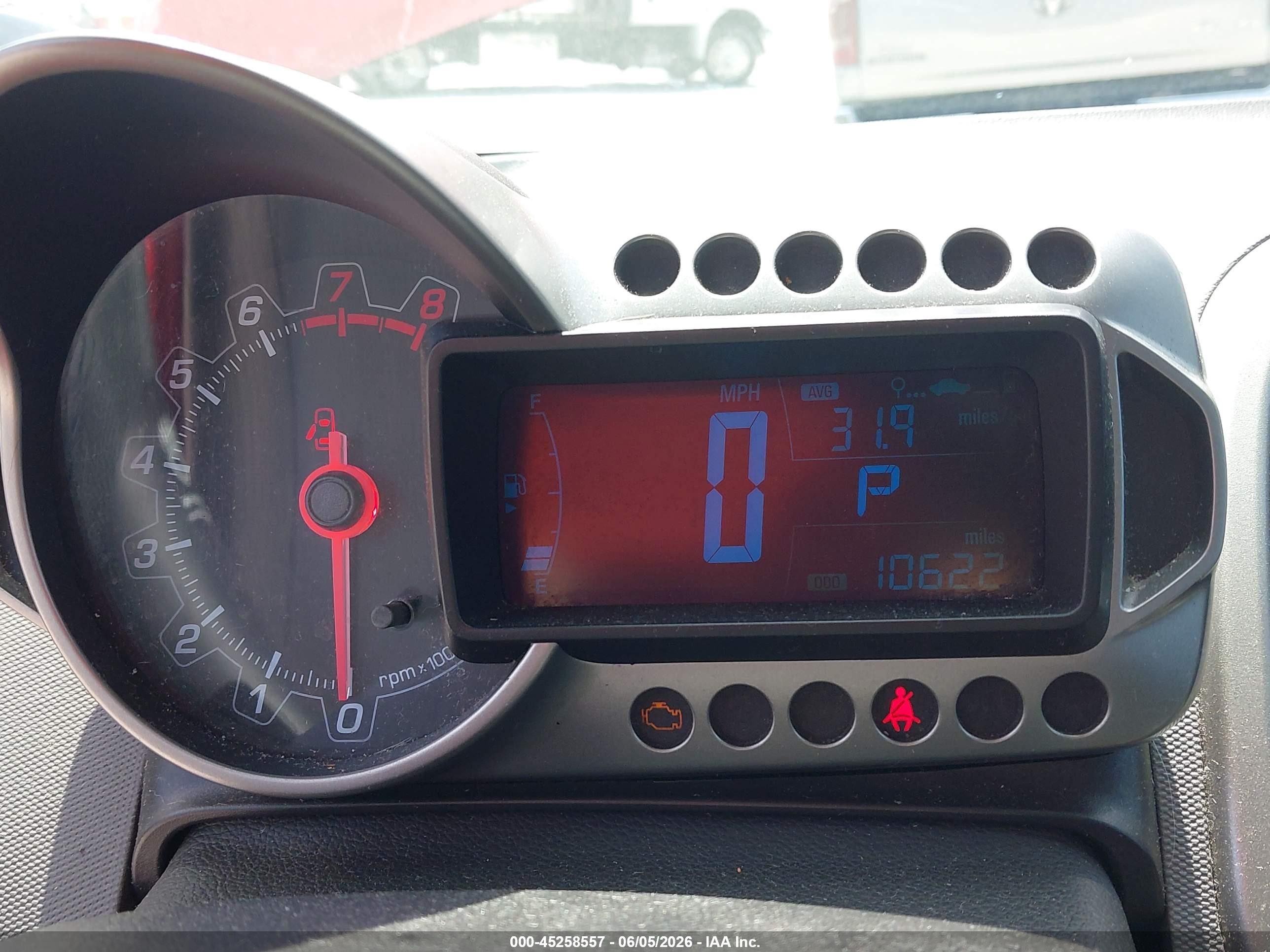 2012 Chevrolet Sonic 2lt Red vin: 1G1JC5SH2C4166232