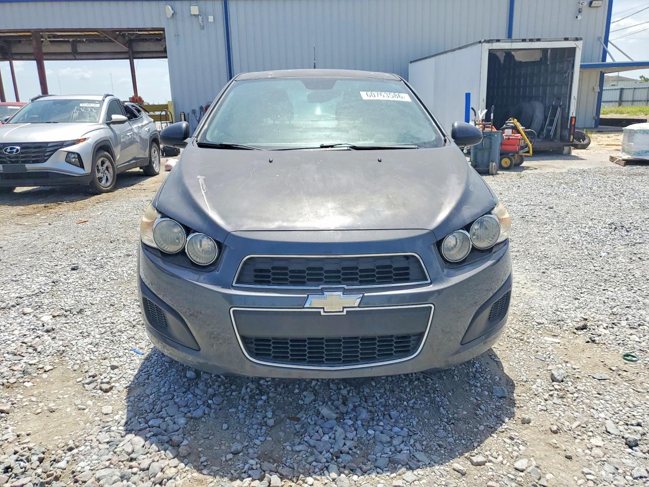 2013 Chevrolet Sonic Lt Gray vin: 1G1JC5SH2D4133667