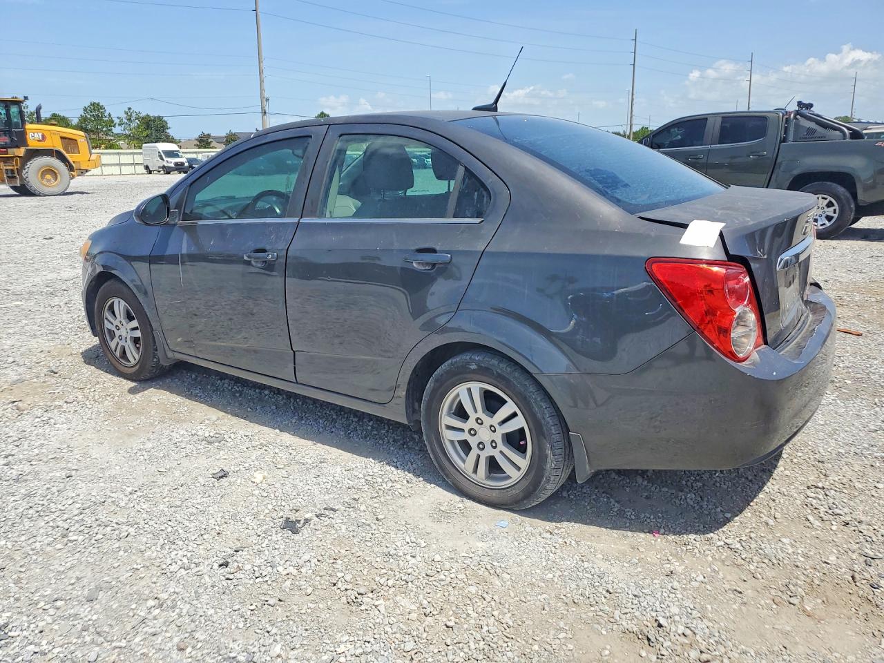 2013 Chevrolet Sonic Lt Gray vin: 1G1JC5SH2D4133667