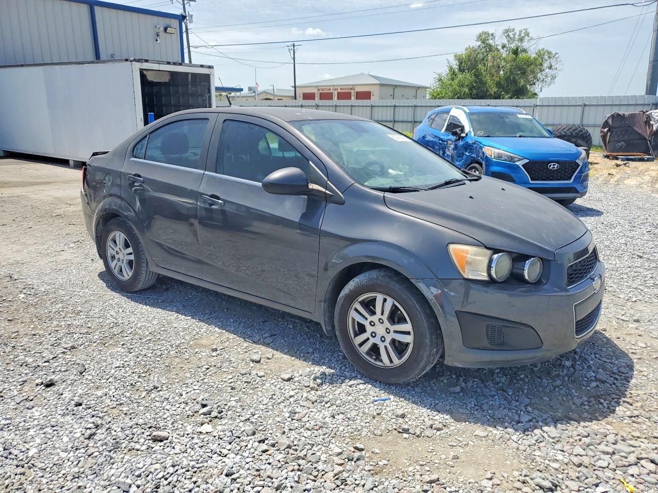 2013 Chevrolet Sonic Lt Gray vin: 1G1JC5SH2D4133667