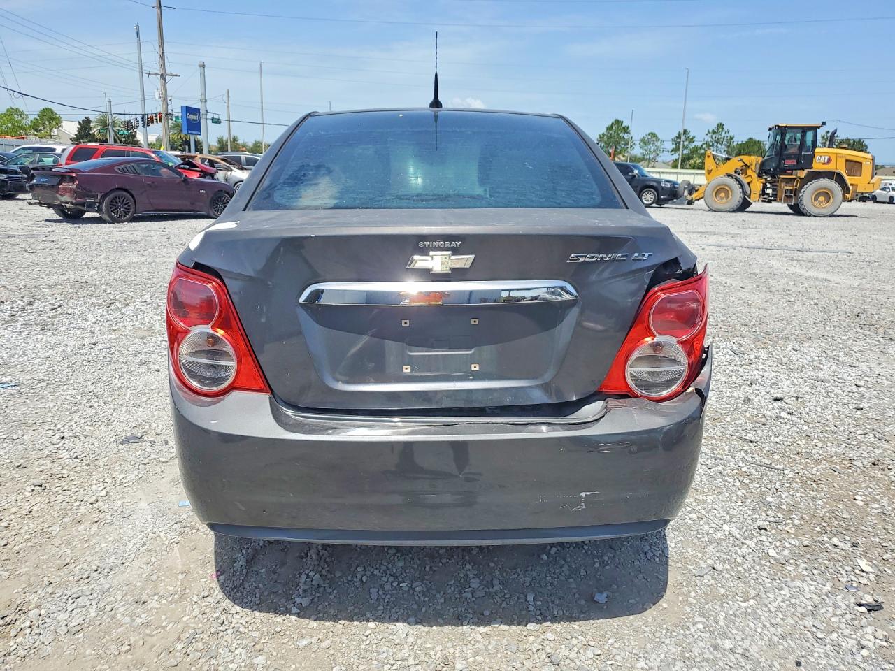 2013 Chevrolet Sonic Lt Gray vin: 1G1JC5SH2D4133667