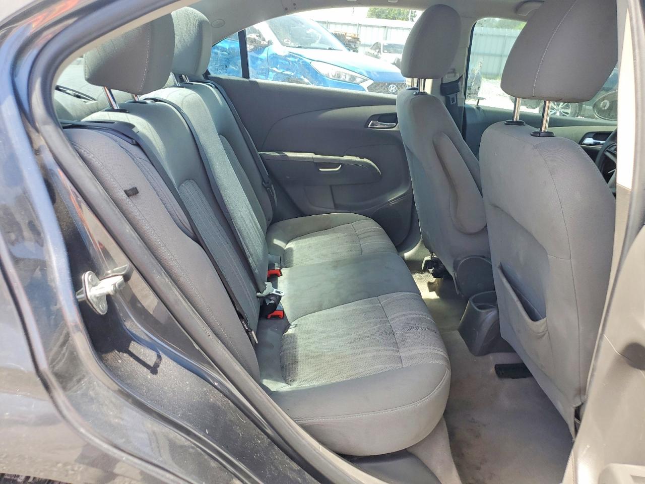 2013 Chevrolet Sonic Lt Gray vin: 1G1JC5SH2D4133667