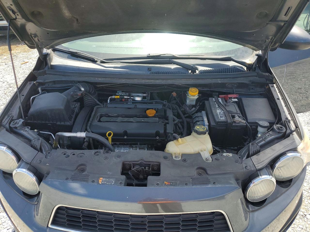 2013 Chevrolet Sonic Lt Gray vin: 1G1JC5SH2D4133667