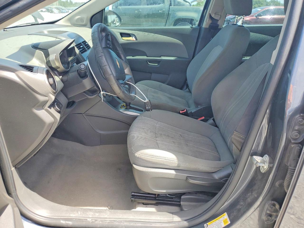 2013 Chevrolet Sonic Lt Gray vin: 1G1JC5SH2D4133667