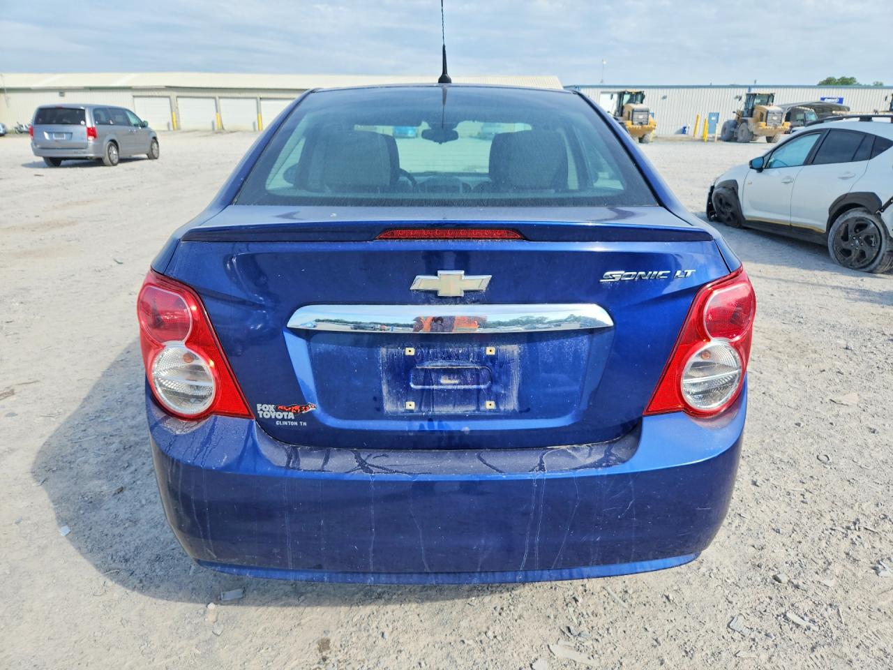 2013 Chevrolet Sonic Lt Blue vin: 1G1JC5SH2D4174137