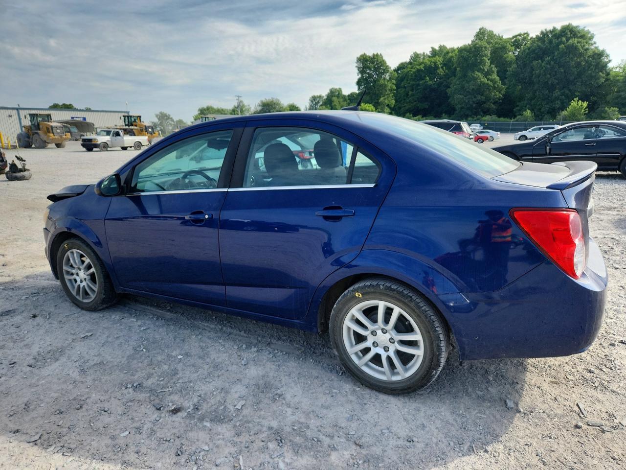 2013 Chevrolet Sonic Lt Blue vin: 1G1JC5SH2D4174137