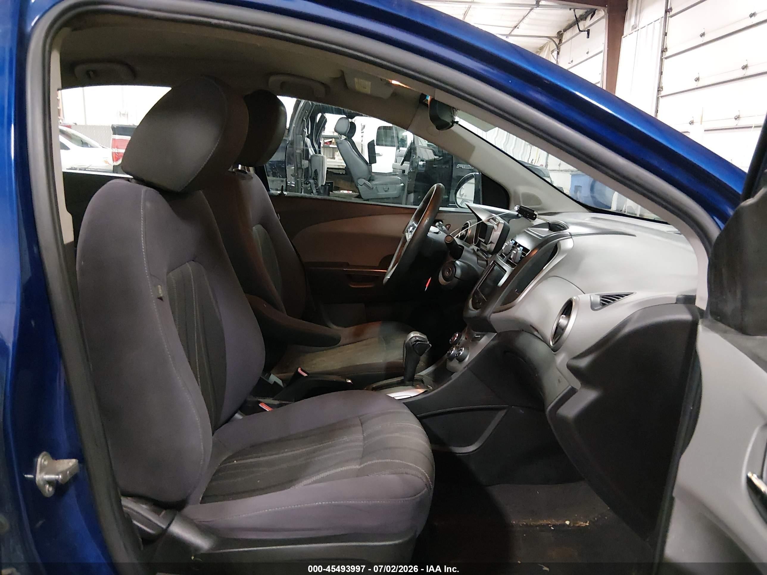 2014 Chevrolet Sonic Lt Auto Синий vin: 1G1JC5SH2E4101576