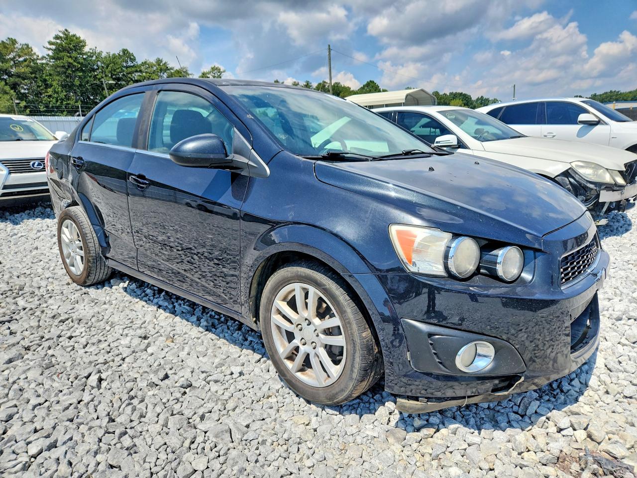 2014 Chevrolet Sonic Lt Черный vin: 1G1JC5SH2E4136263