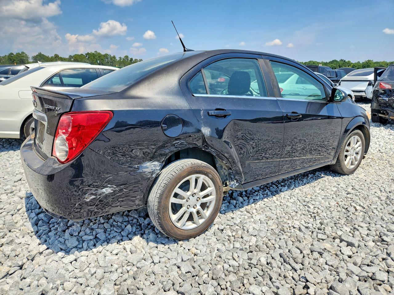 2014 Chevrolet Sonic Lt Черный vin: 1G1JC5SH2E4136263