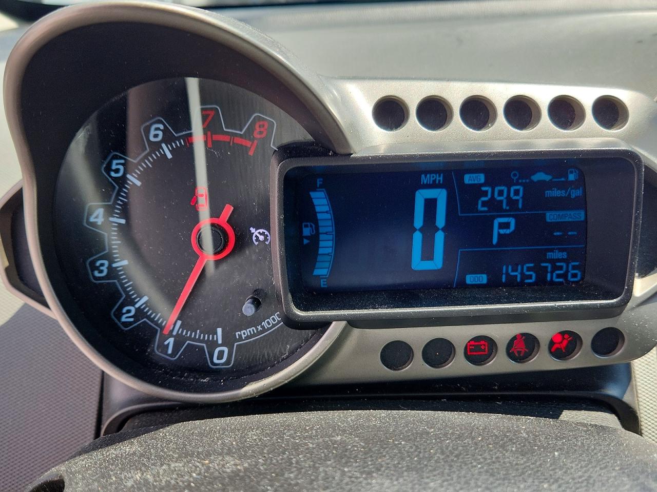 2014 Chevrolet Sonic Lt Черный vin: 1G1JC5SH2E4136263