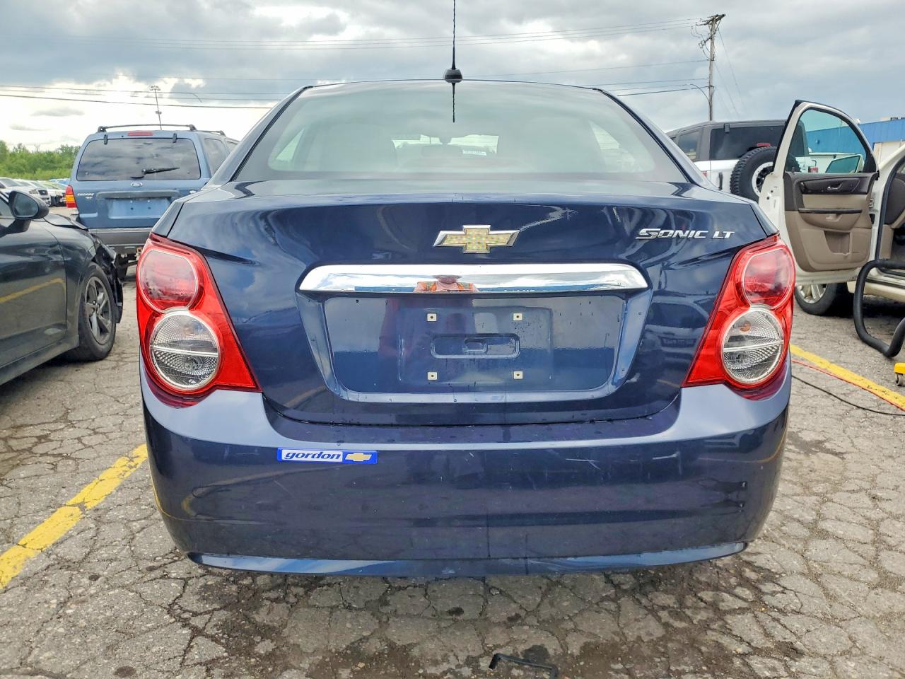 2015 Chevrolet Sonic Lt Blue vin: 1G1JC5SH2F4130948