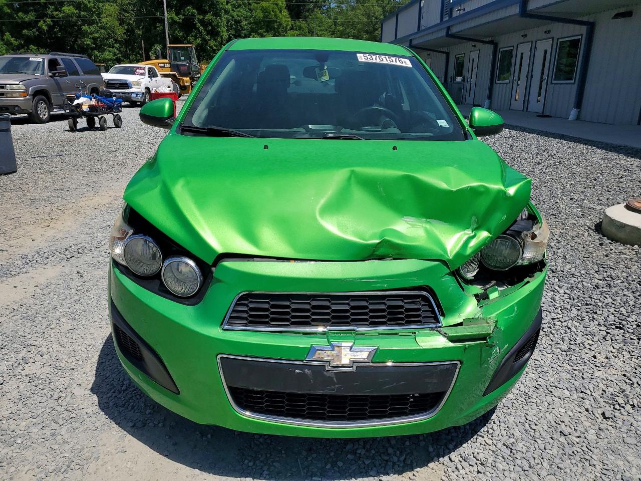 2015 Chevrolet Sonic Lt Green vin: 1G1JC5SH2F4140315