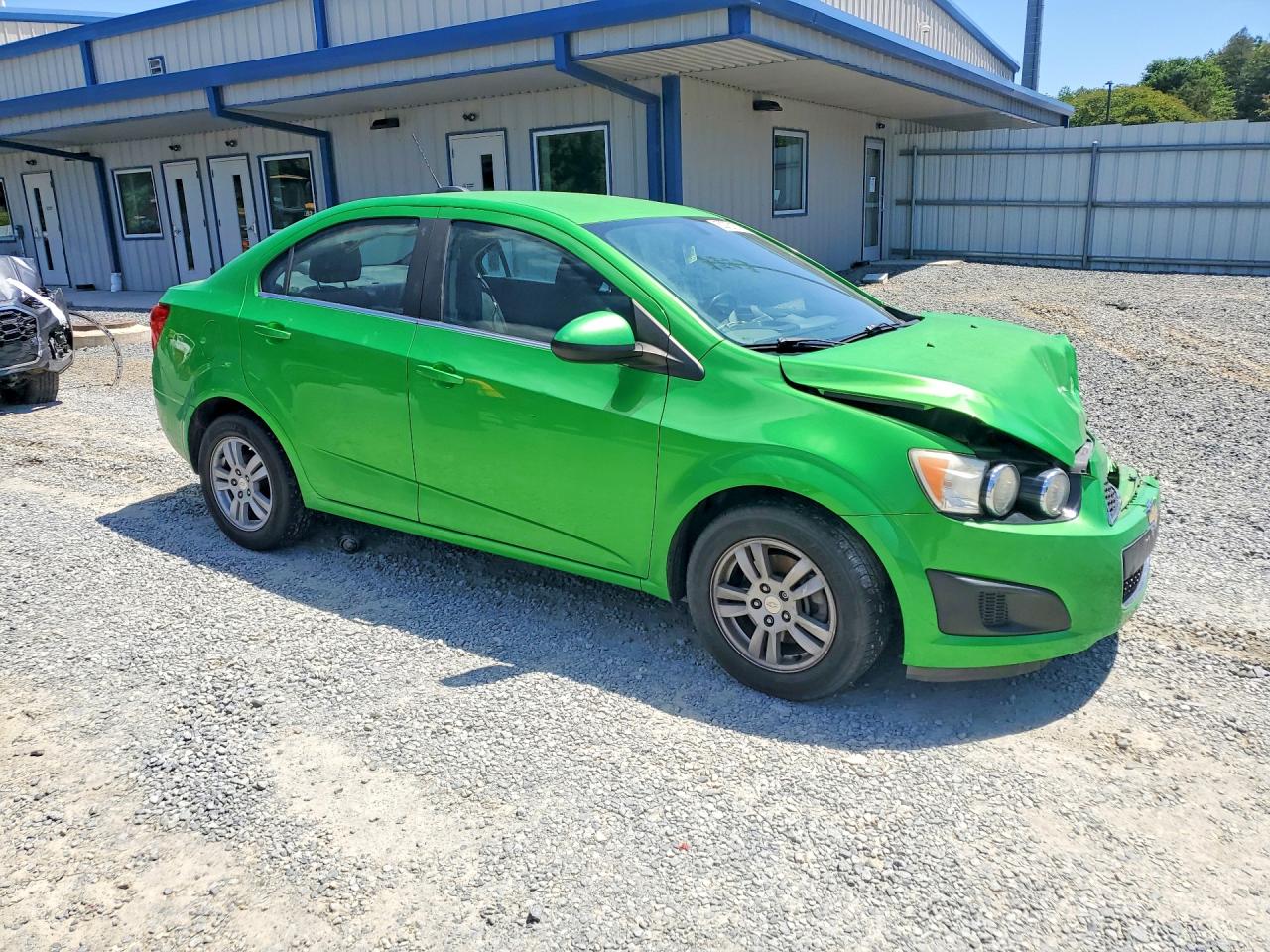 2015 Chevrolet Sonic Lt Green vin: 1G1JC5SH2F4140315