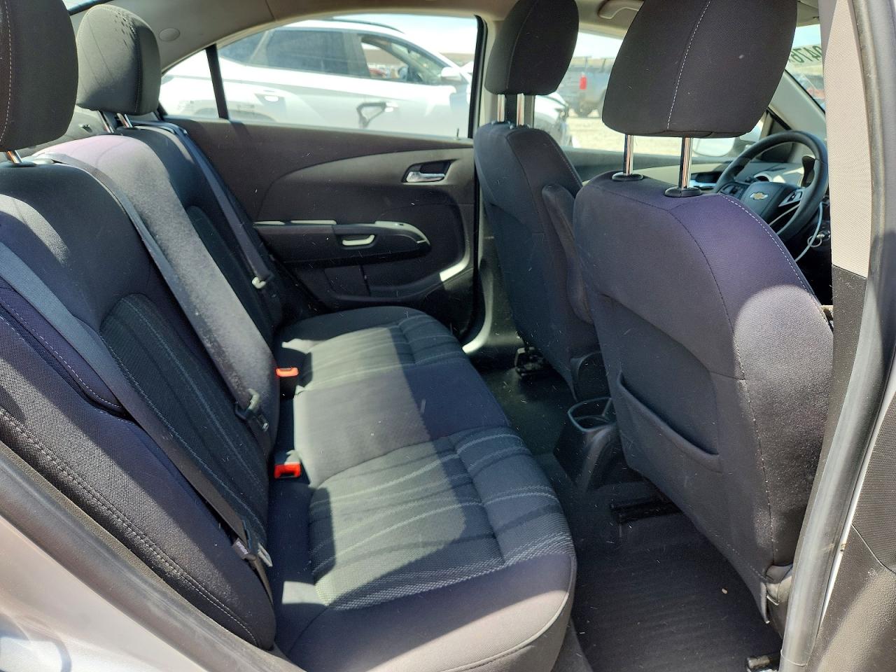 2015 Chevrolet Sonic Lt Silver vin: 1G1JC5SH2F4162055
