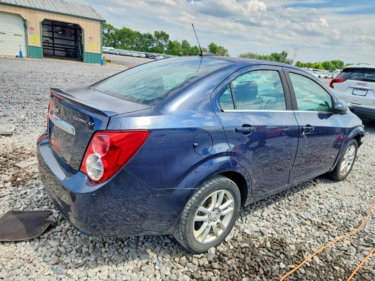 2015 Chevrolet Sonic Lt Blue vin: 1G1JC5SH2F4165991