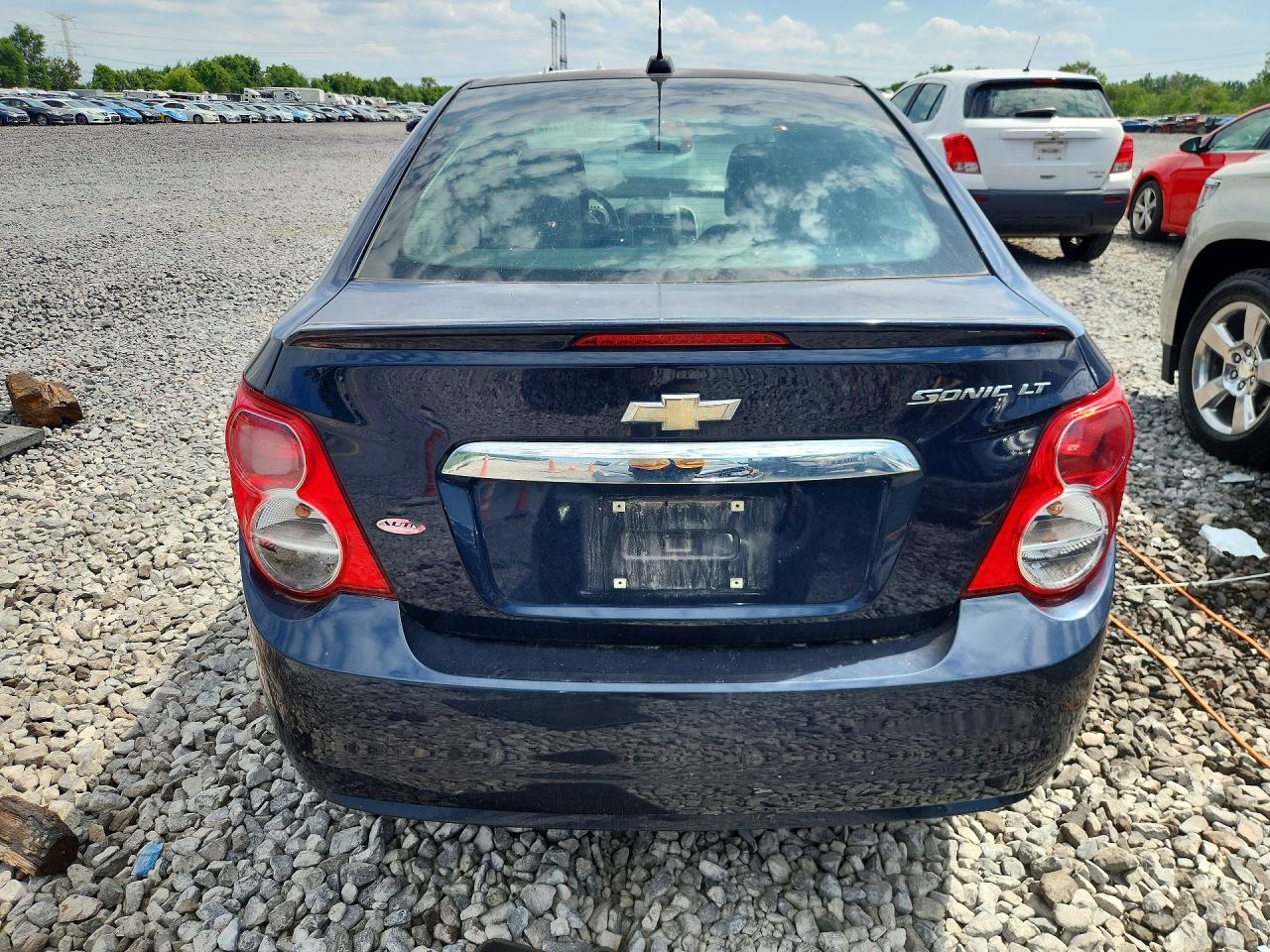 2015 Chevrolet Sonic Lt Blue vin: 1G1JC5SH2F4165991