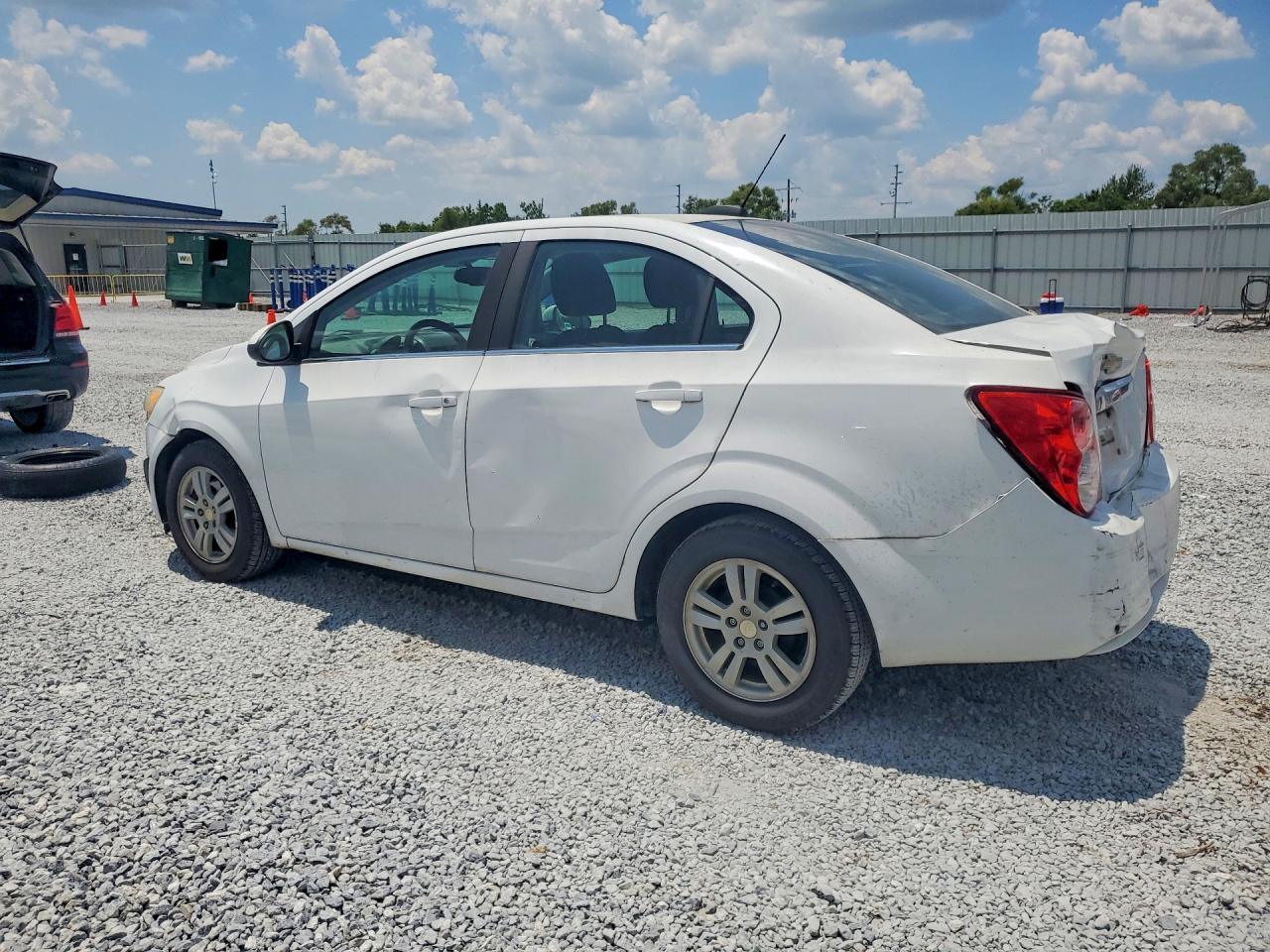 2015 Chevrolet Sonic Lt White vin: 1G1JC5SH2F4174870