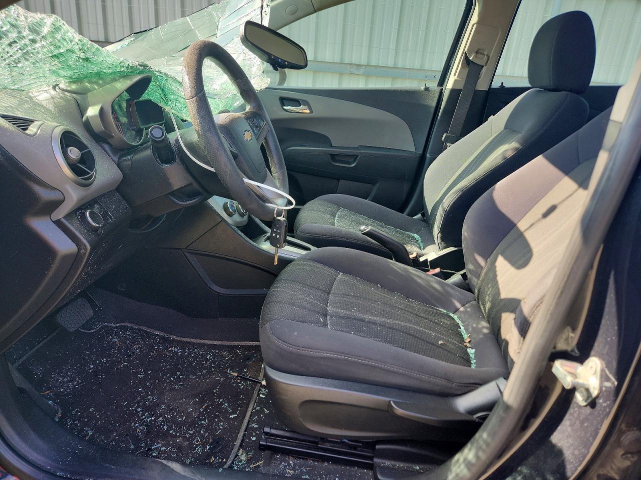 2015 Chevrolet Sonic Lt Черный vin: 1G1JC5SH2F4215191