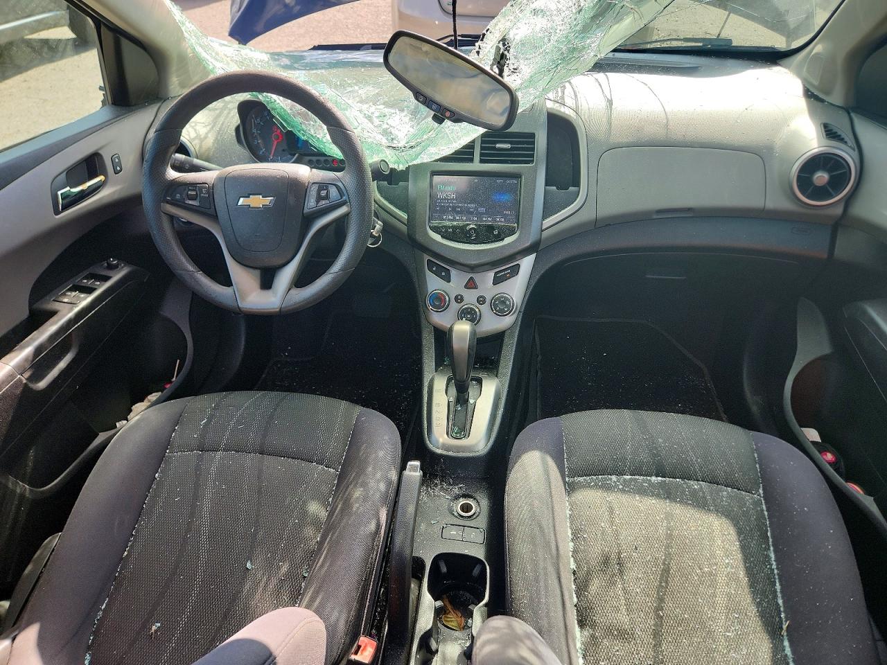2015 Chevrolet Sonic Lt Черный vin: 1G1JC5SH2F4215191