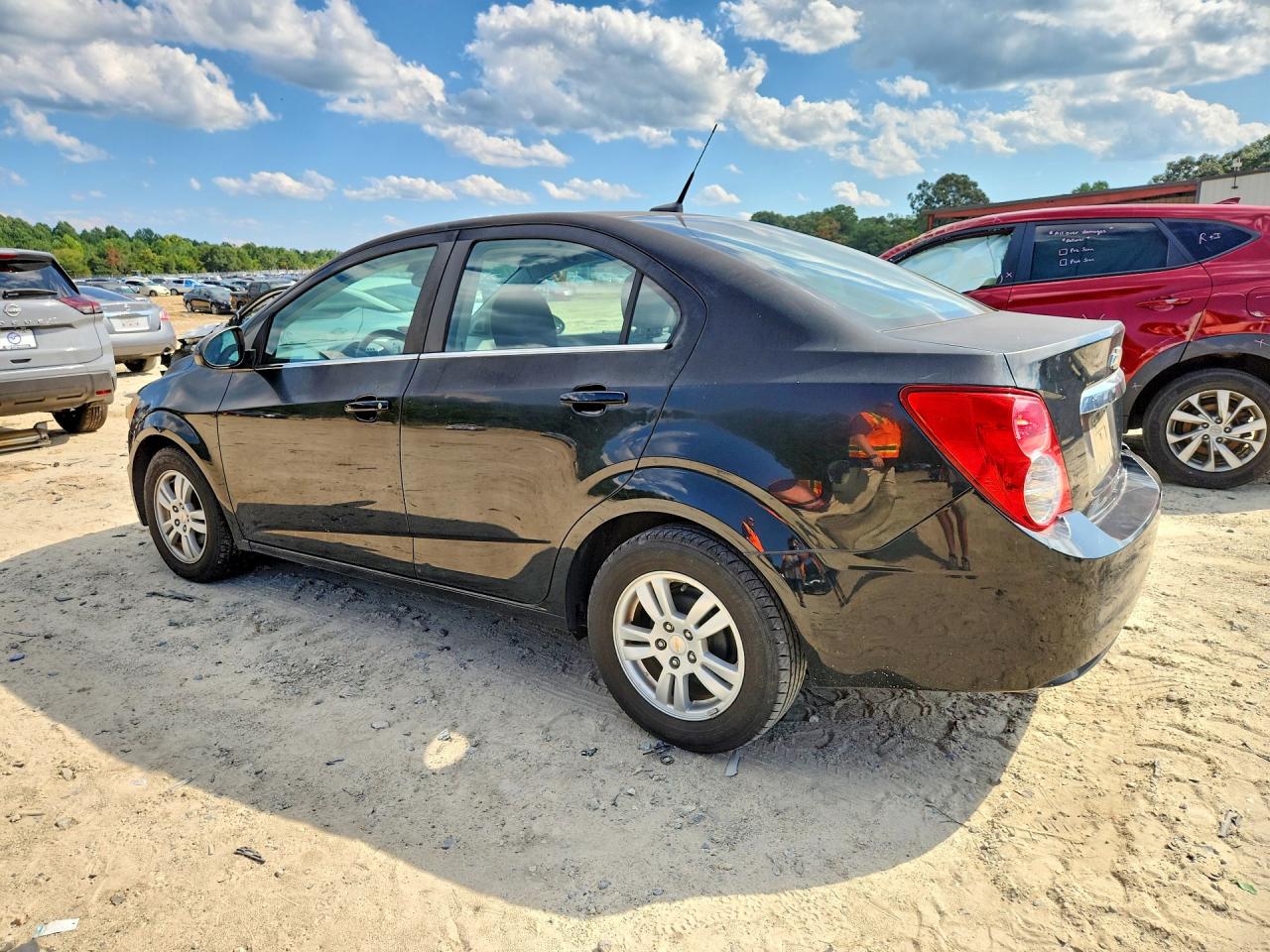 2012 Chevrolet Sonic Lt Black vin: 1G1JC5SH3C4179734