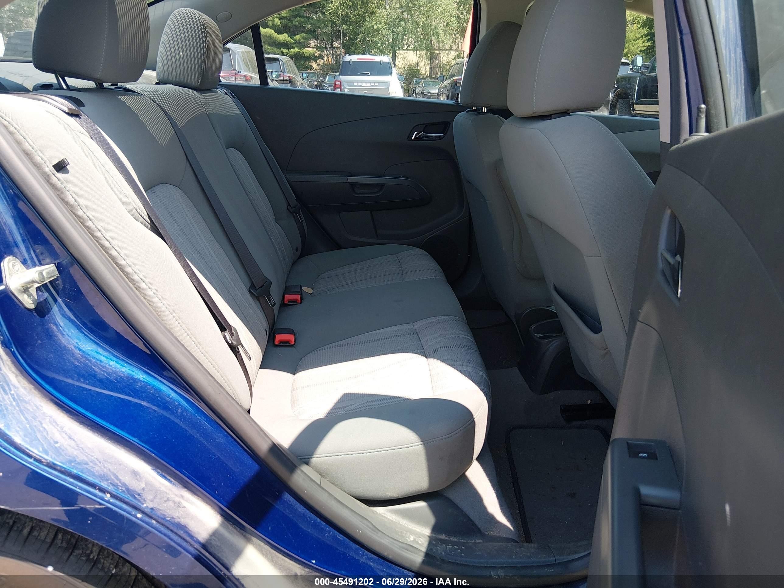 2012 Chevrolet Sonic 2lt Blue vin: 1G1JC5SH3C4217849