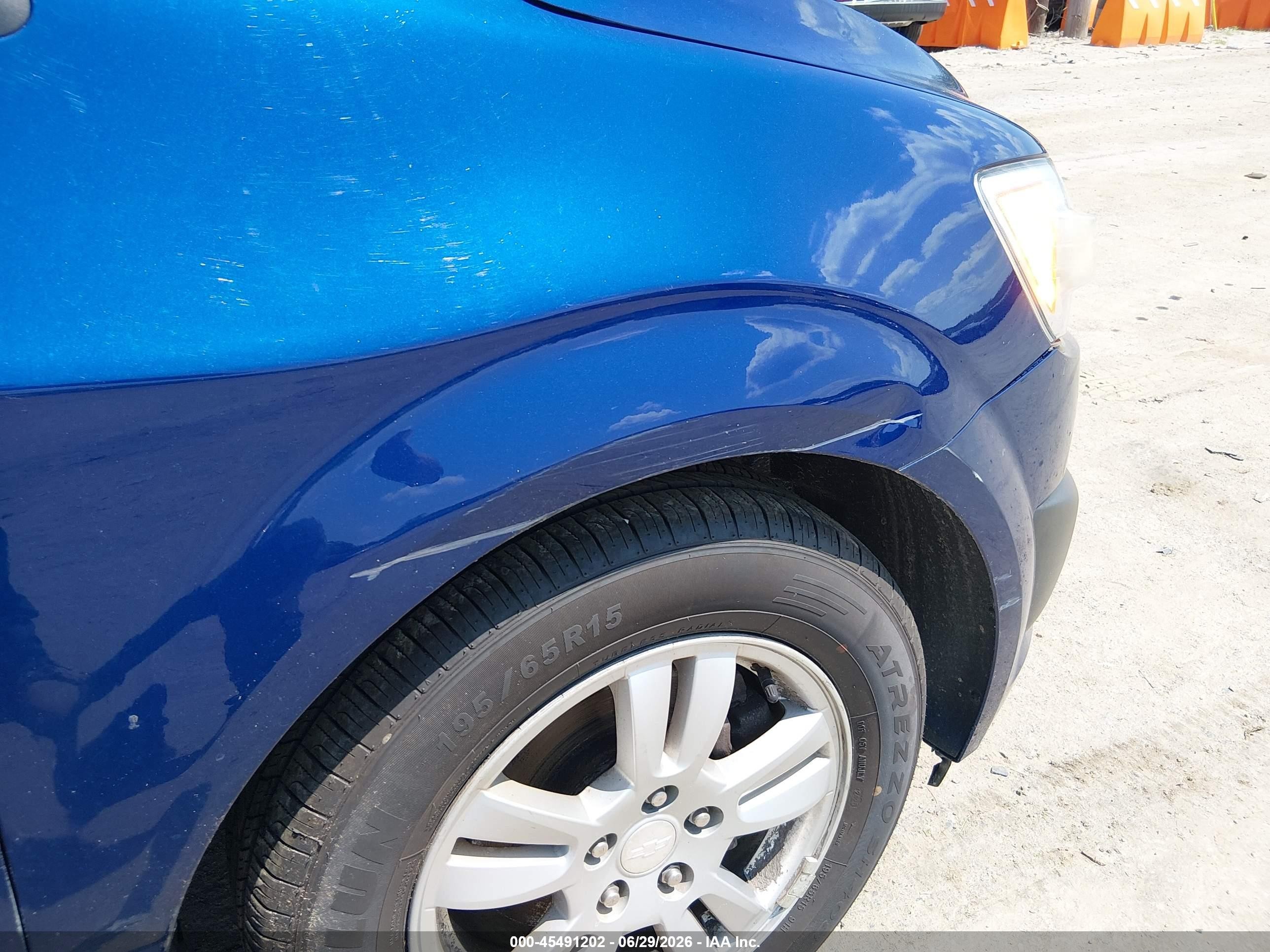 2012 Chevrolet Sonic 2lt Blue vin: 1G1JC5SH3C4217849