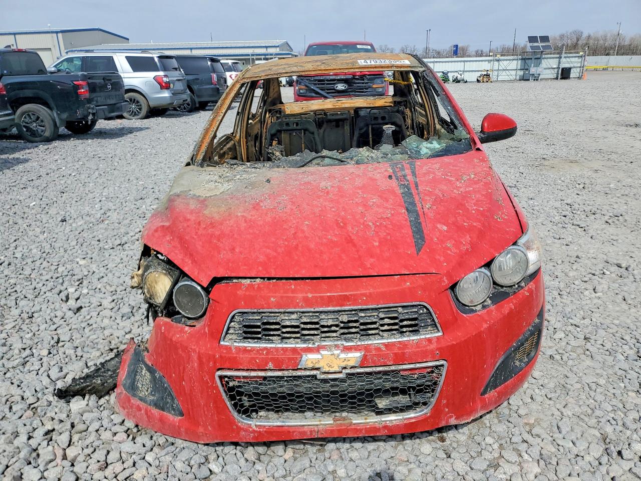 2013 Chevrolet Sonic Lt Burn vin: 1G1JC5SH3D4119096