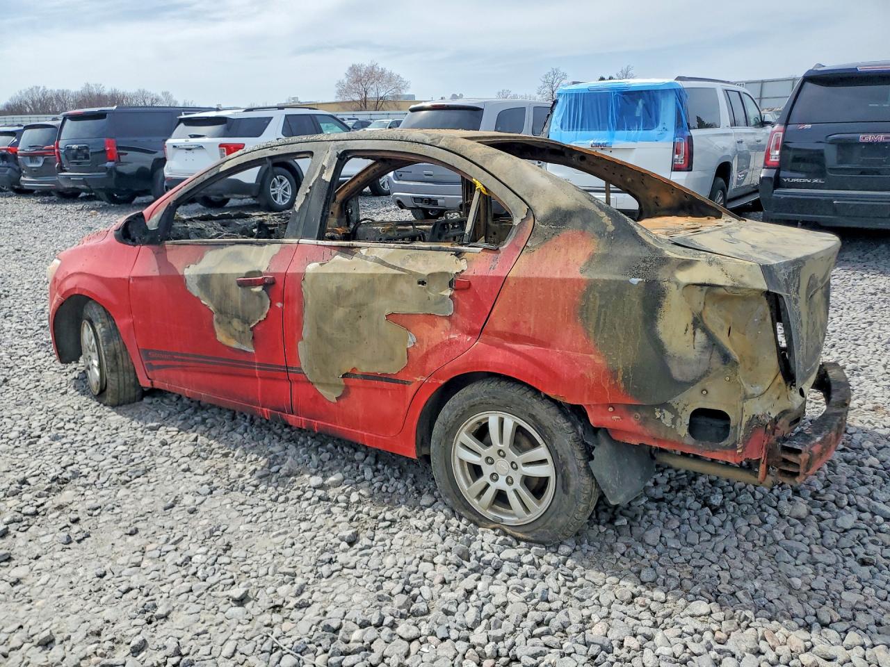 2013 Chevrolet Sonic Lt Burn vin: 1G1JC5SH3D4119096