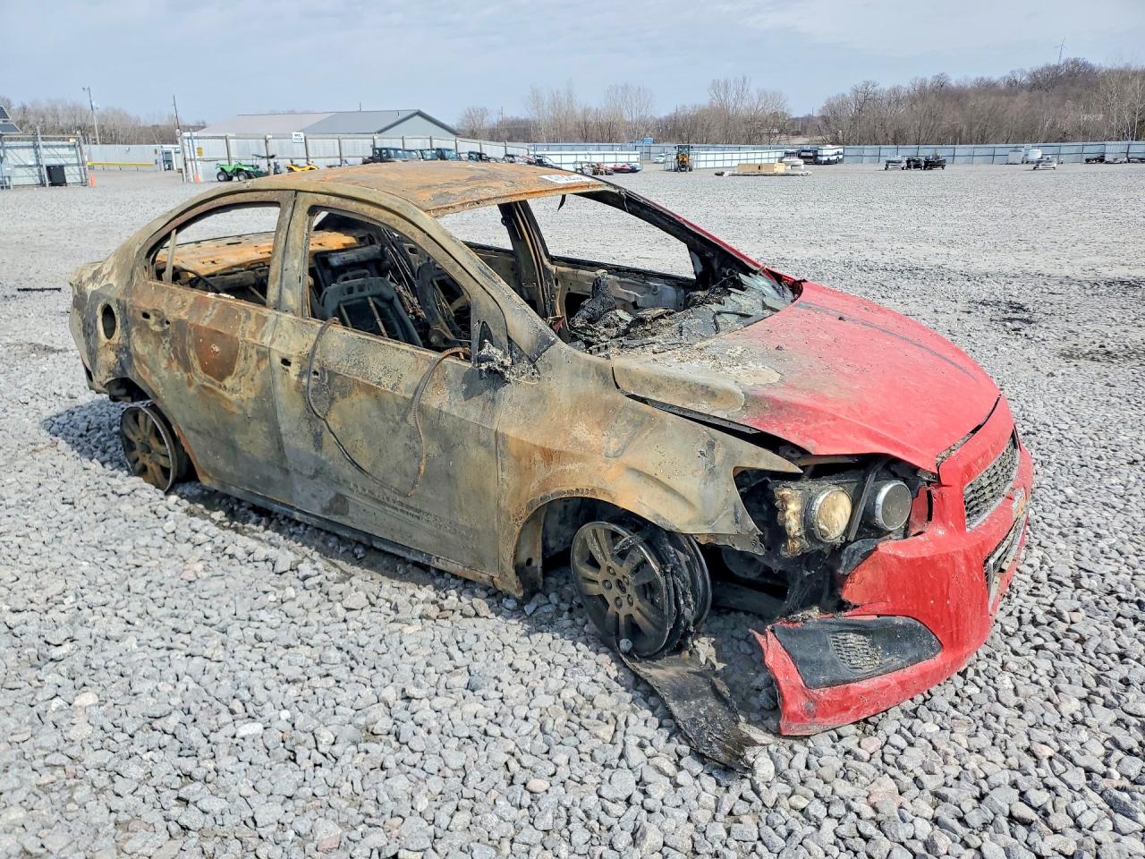 2013 Chevrolet Sonic Lt Burn vin: 1G1JC5SH3D4119096