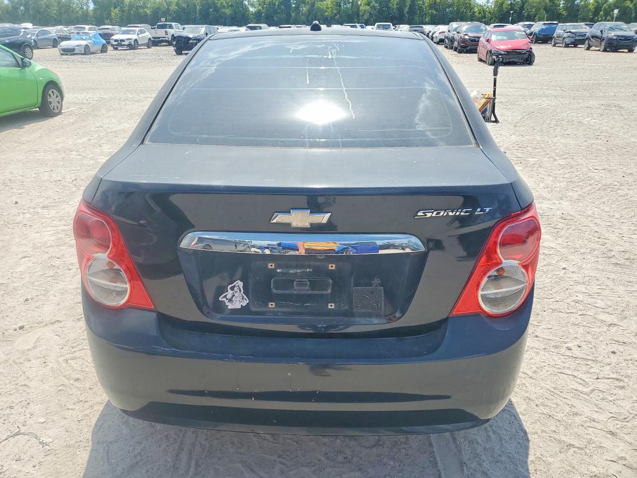 2013 Chevrolet Sonic Lt Black vin: 1G1JC5SH3D4125285