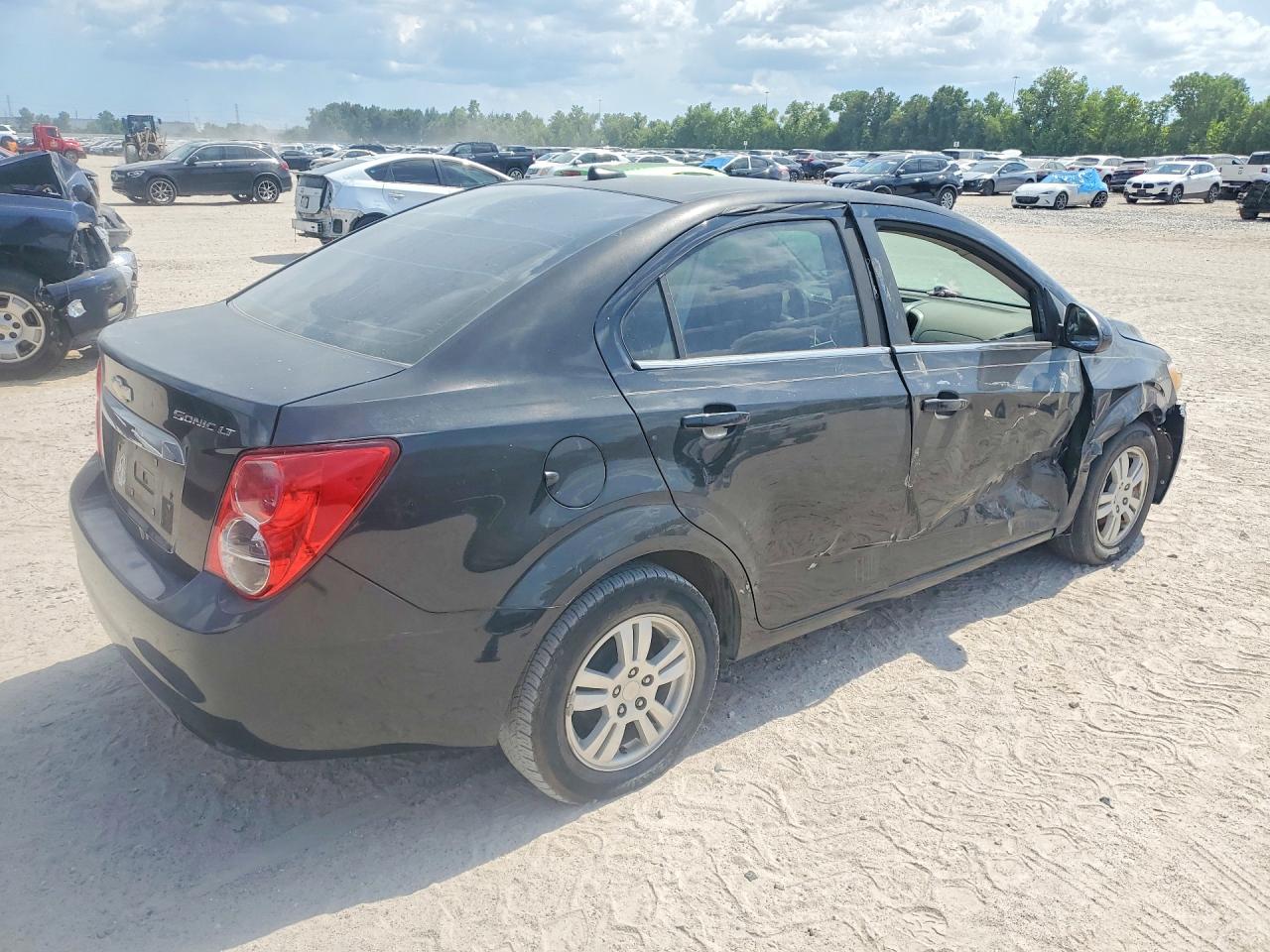 2013 Chevrolet Sonic Lt Black vin: 1G1JC5SH3D4125285