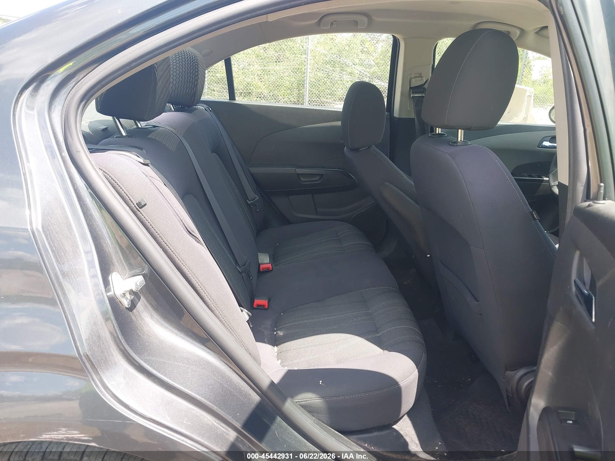 2013 Chevrolet Sonic Lt Auto Blue vin: 1G1JC5SH3D4206075