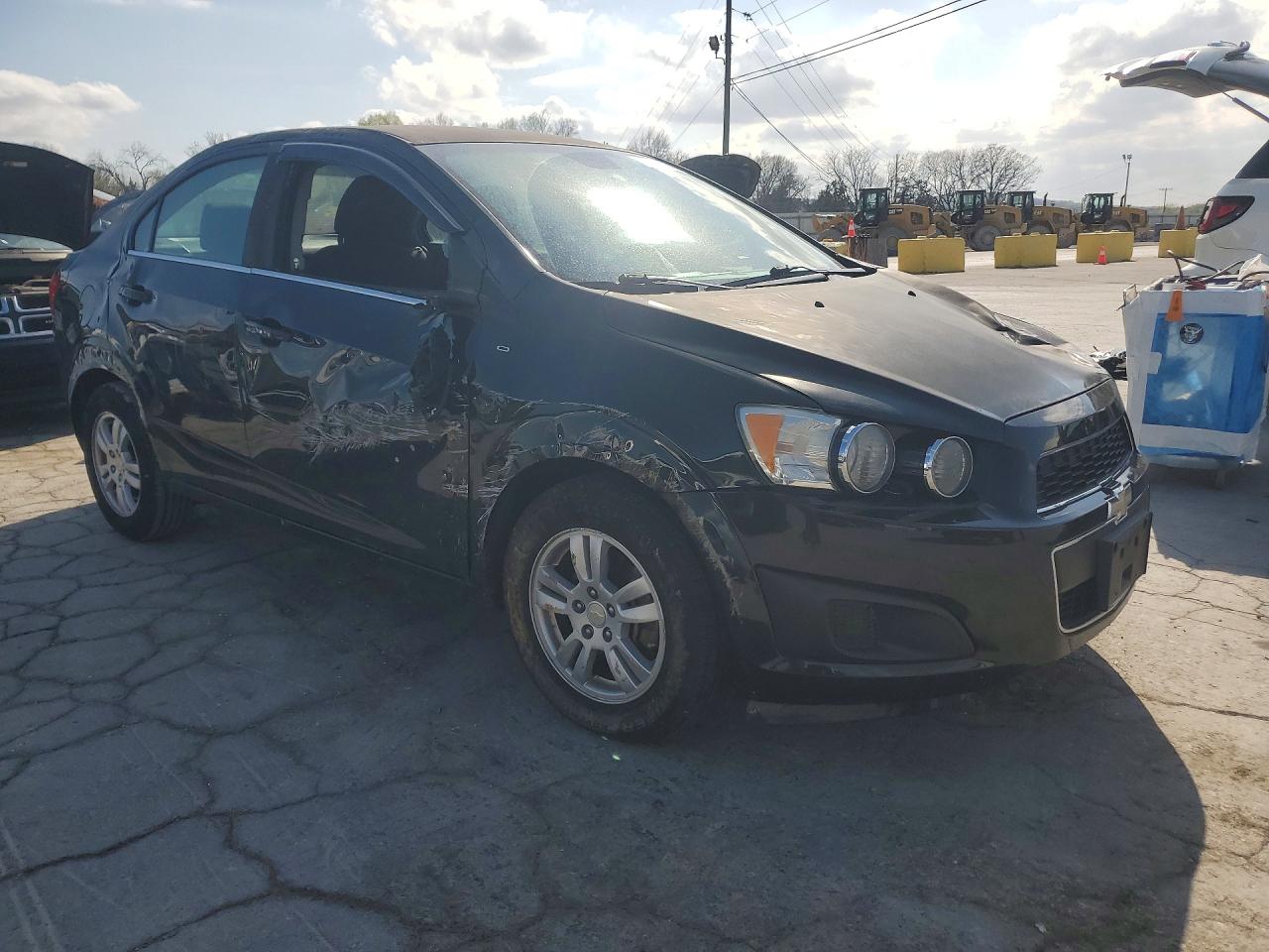 2013 Chevrolet Sonic Lt Black vin: 1G1JC5SH3D4210921