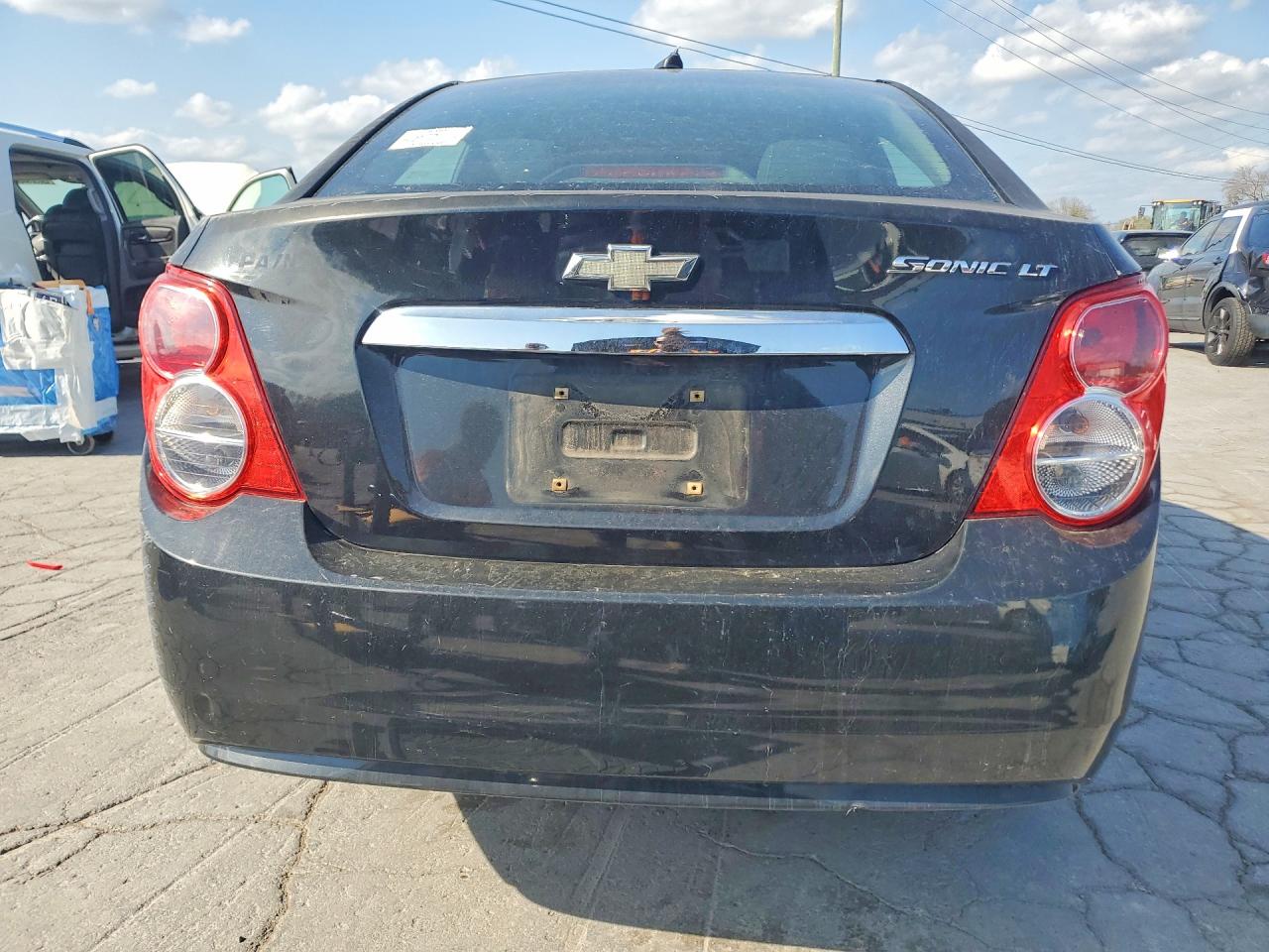 2013 Chevrolet Sonic Lt Black vin: 1G1JC5SH3D4210921