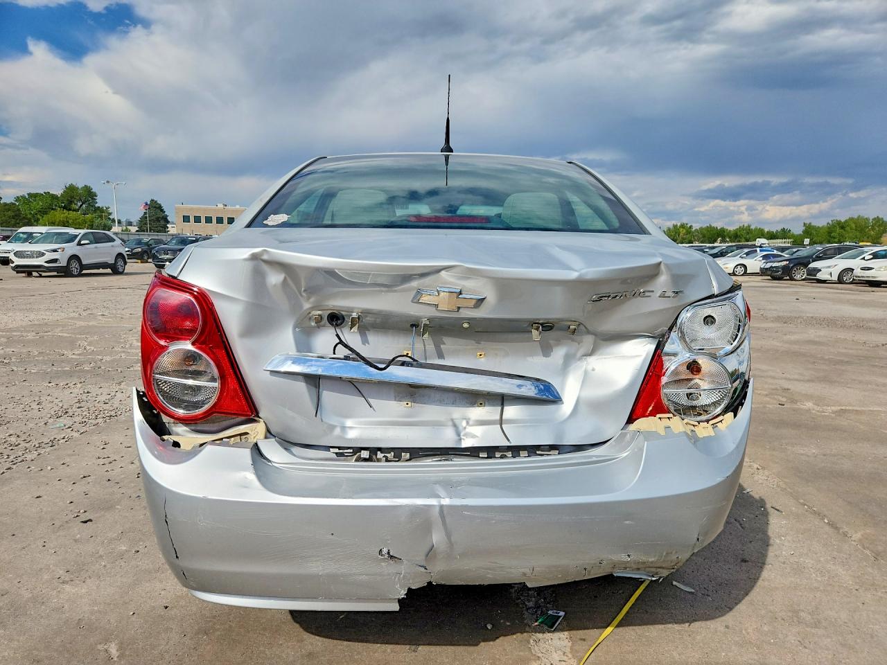 2013 Chevrolet Sonic Lt Серебряный vin: 1G1JC5SH3D4245460