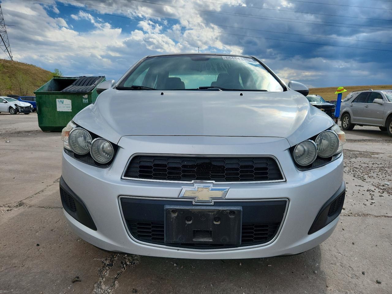 2013 Chevrolet Sonic Lt Серебряный vin: 1G1JC5SH3D4245460
