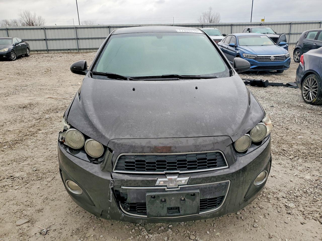 2014 Chevrolet Sonic Lt Black vin: 1G1JC5SH3E4113641