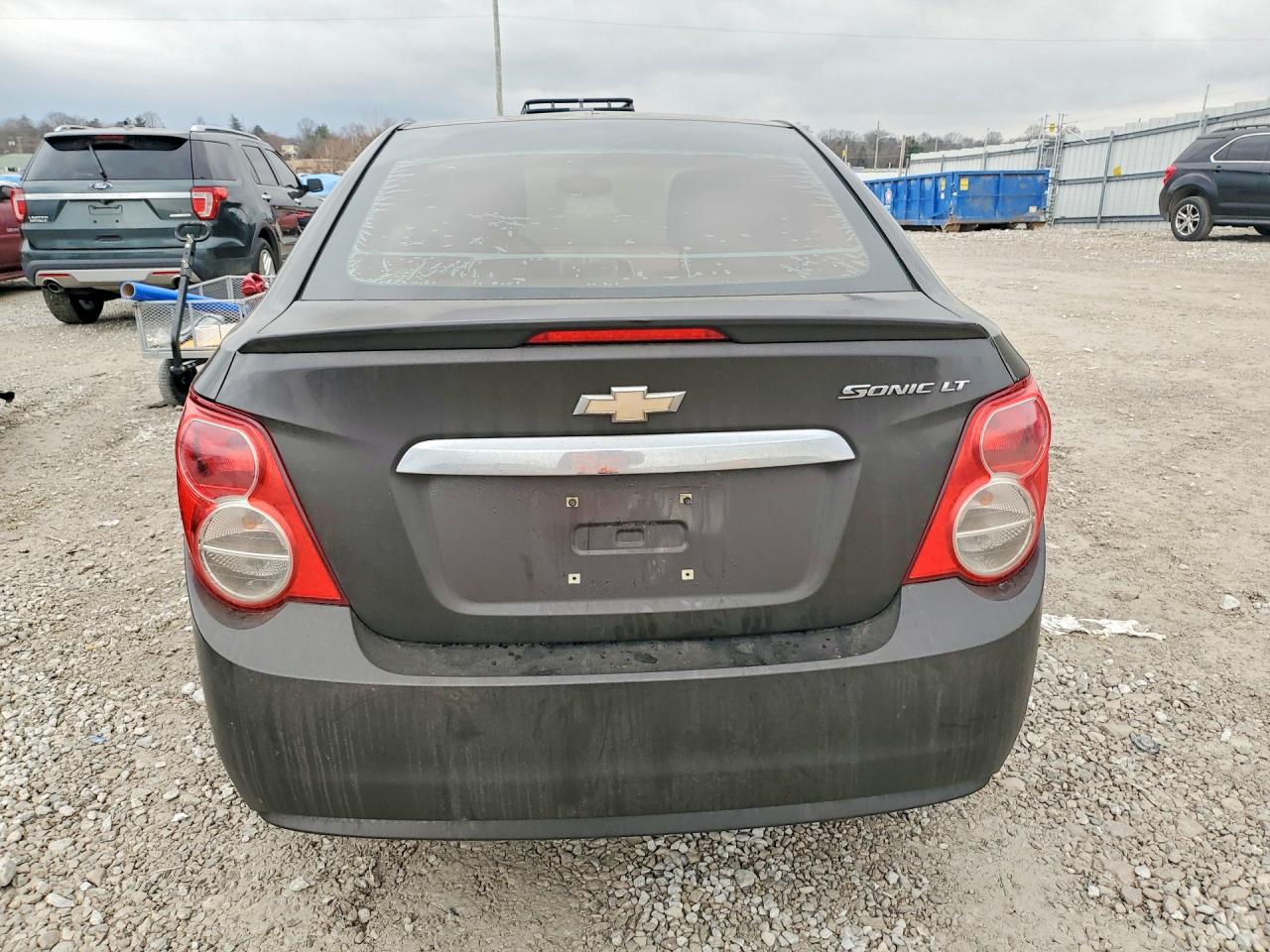 2014 Chevrolet Sonic Lt Black vin: 1G1JC5SH3E4113641