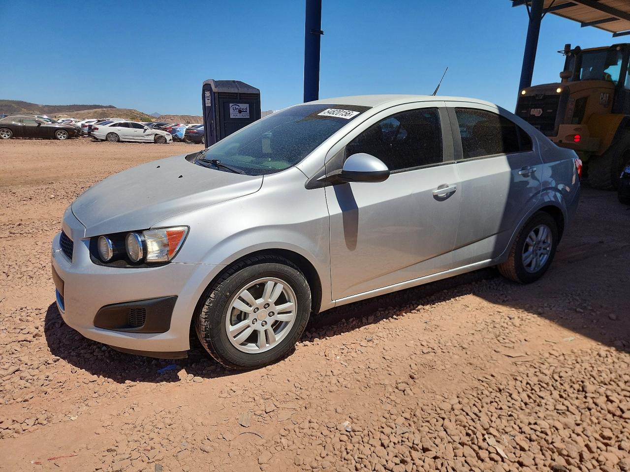 2014 Chevrolet Sonic Lt Silver vin: 1G1JC5SH3E4152570