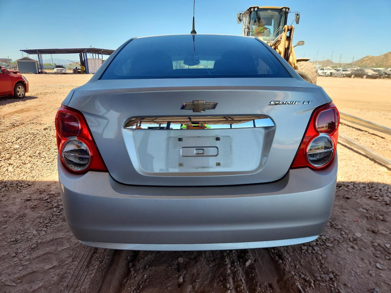 2014 Chevrolet Sonic Lt Silver vin: 1G1JC5SH3E4152570