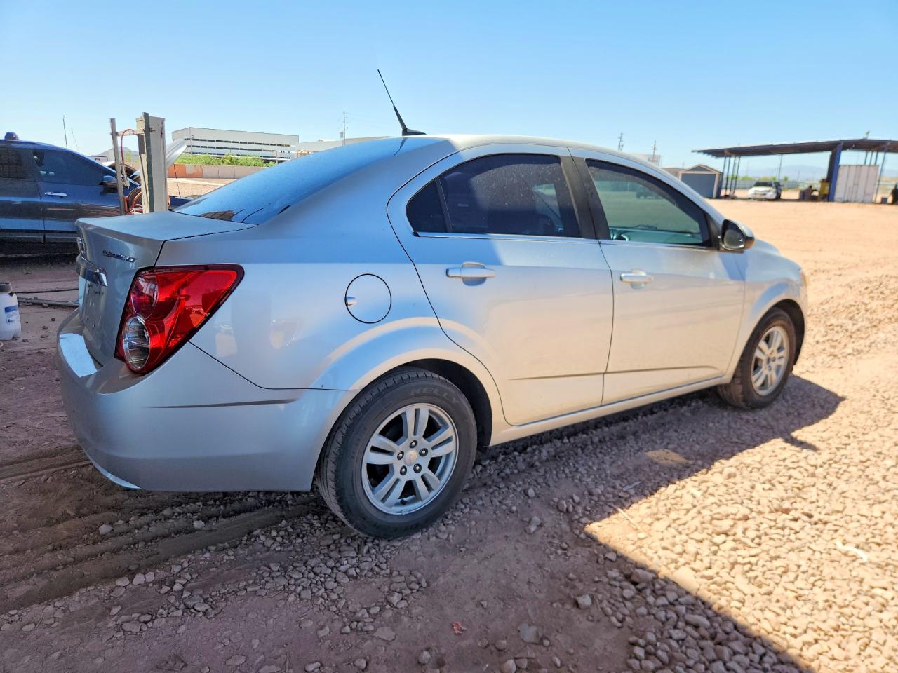 2014 Chevrolet Sonic Lt Silver vin: 1G1JC5SH3E4152570