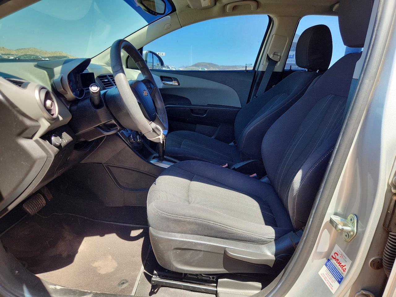 2014 Chevrolet Sonic Lt Silver vin: 1G1JC5SH3E4152570