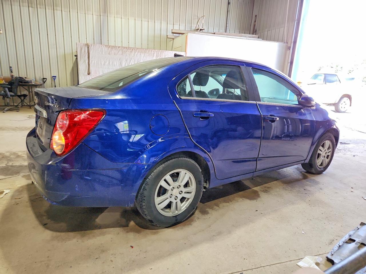 2014 Chevrolet Sonic Lt Blue vin: 1G1JC5SH3E4162113