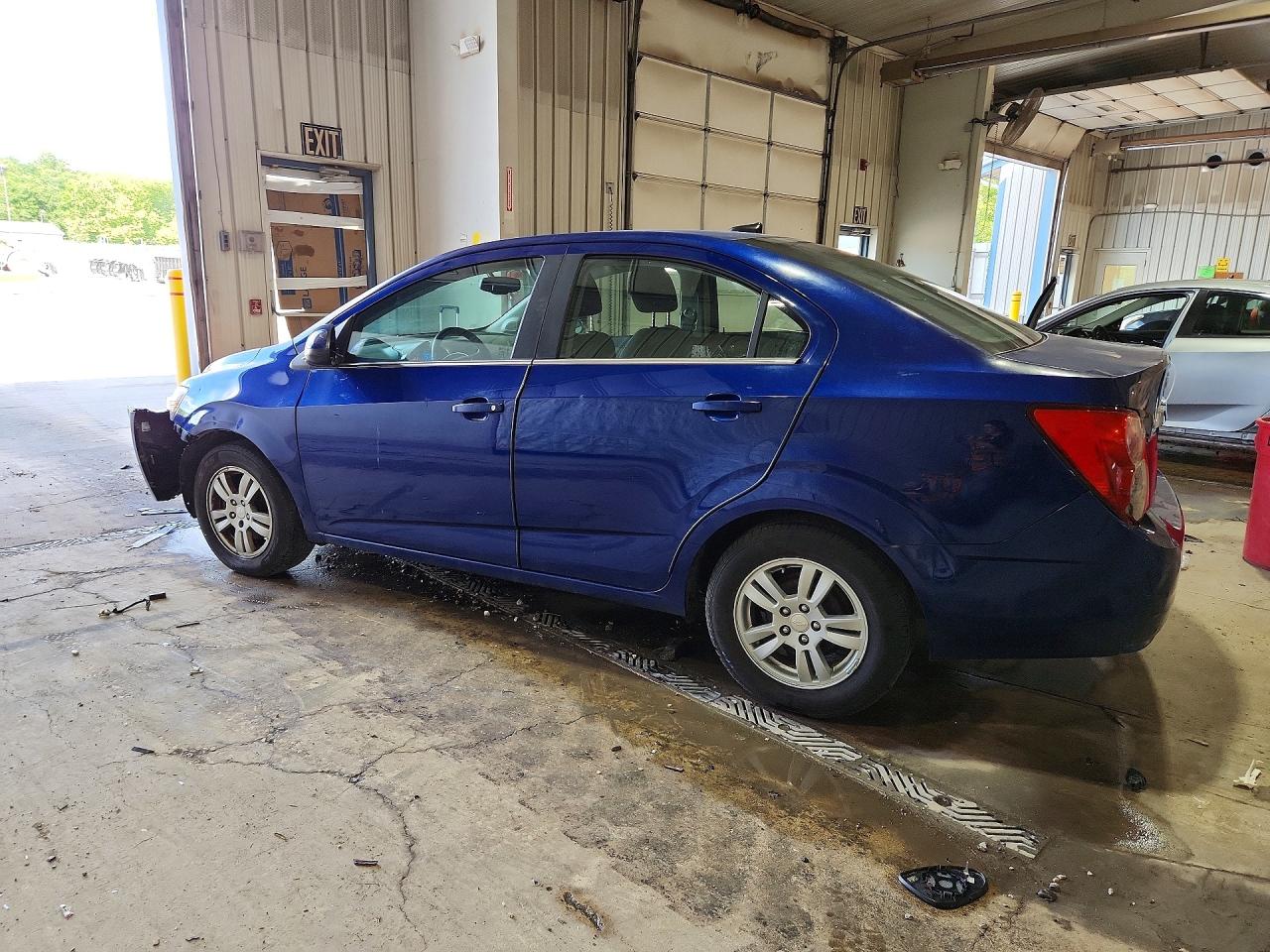 2014 Chevrolet Sonic Lt Blue vin: 1G1JC5SH3E4162113