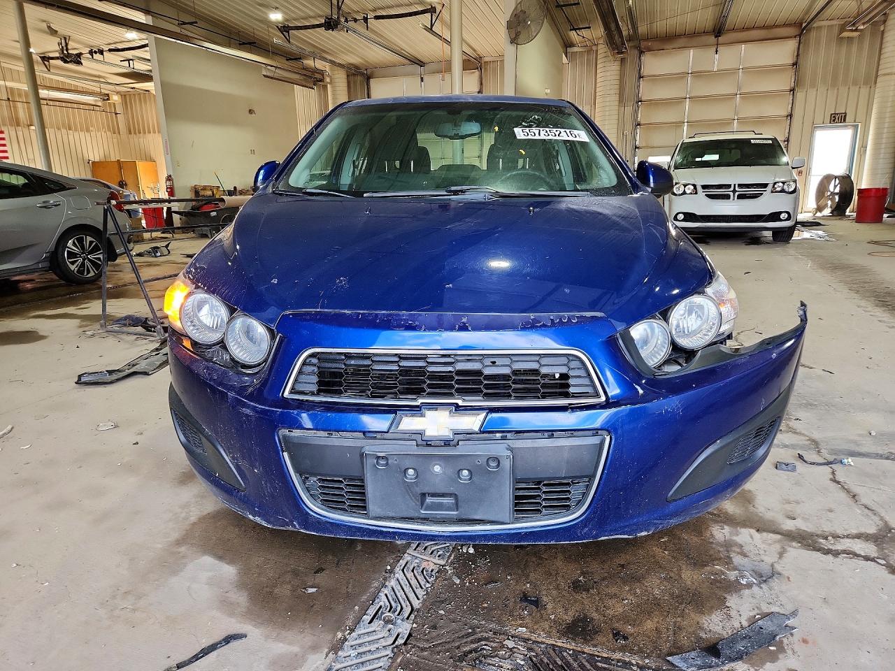 2014 Chevrolet Sonic Lt Blue vin: 1G1JC5SH3E4162113
