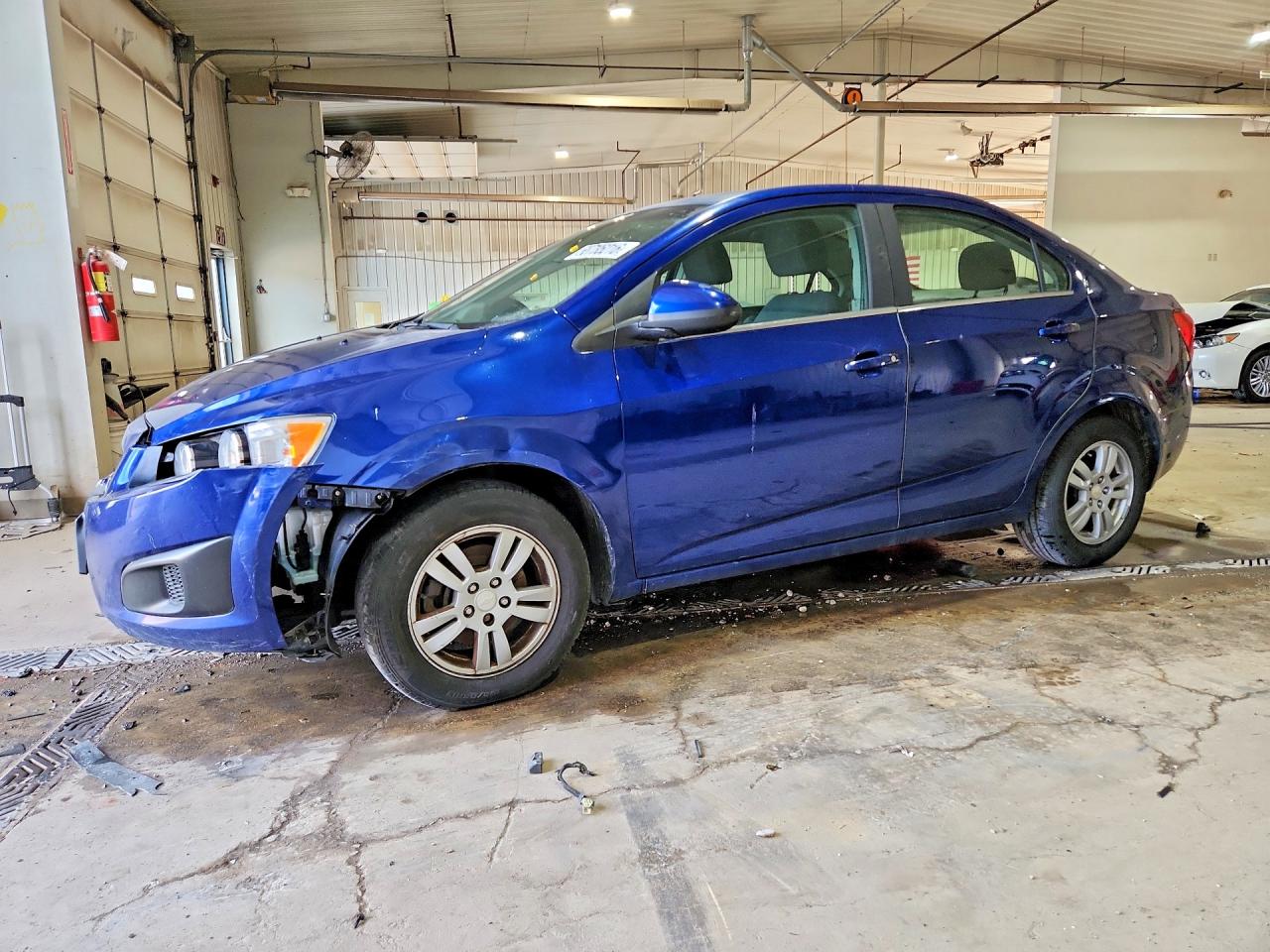 2014 Chevrolet Sonic Lt Blue vin: 1G1JC5SH3E4162113