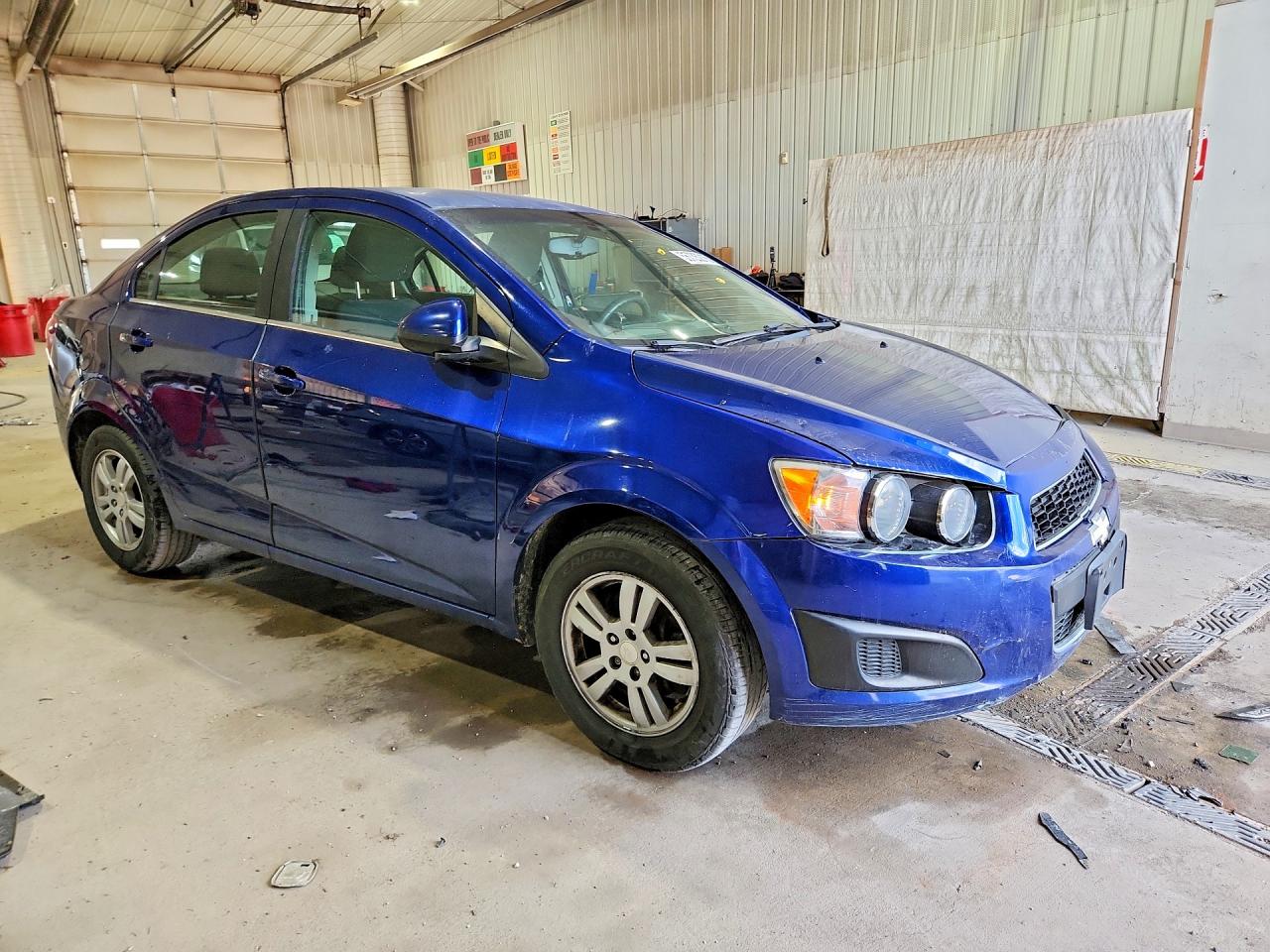 2014 Chevrolet Sonic Lt Blue vin: 1G1JC5SH3E4162113