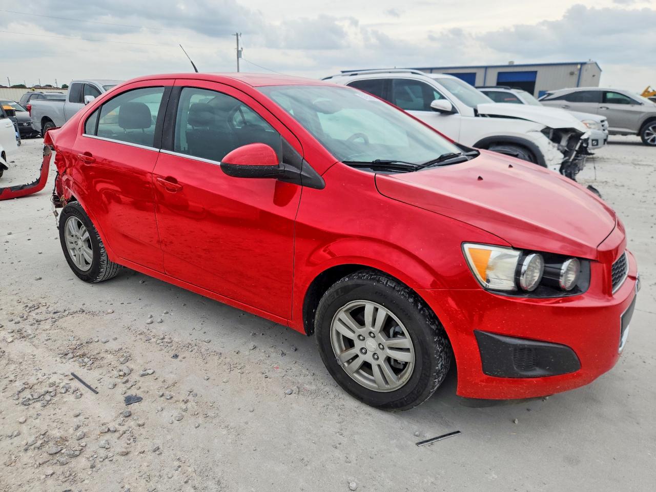 2014 Chevrolet Sonic Lt Red vin: 1G1JC5SH3E4205882