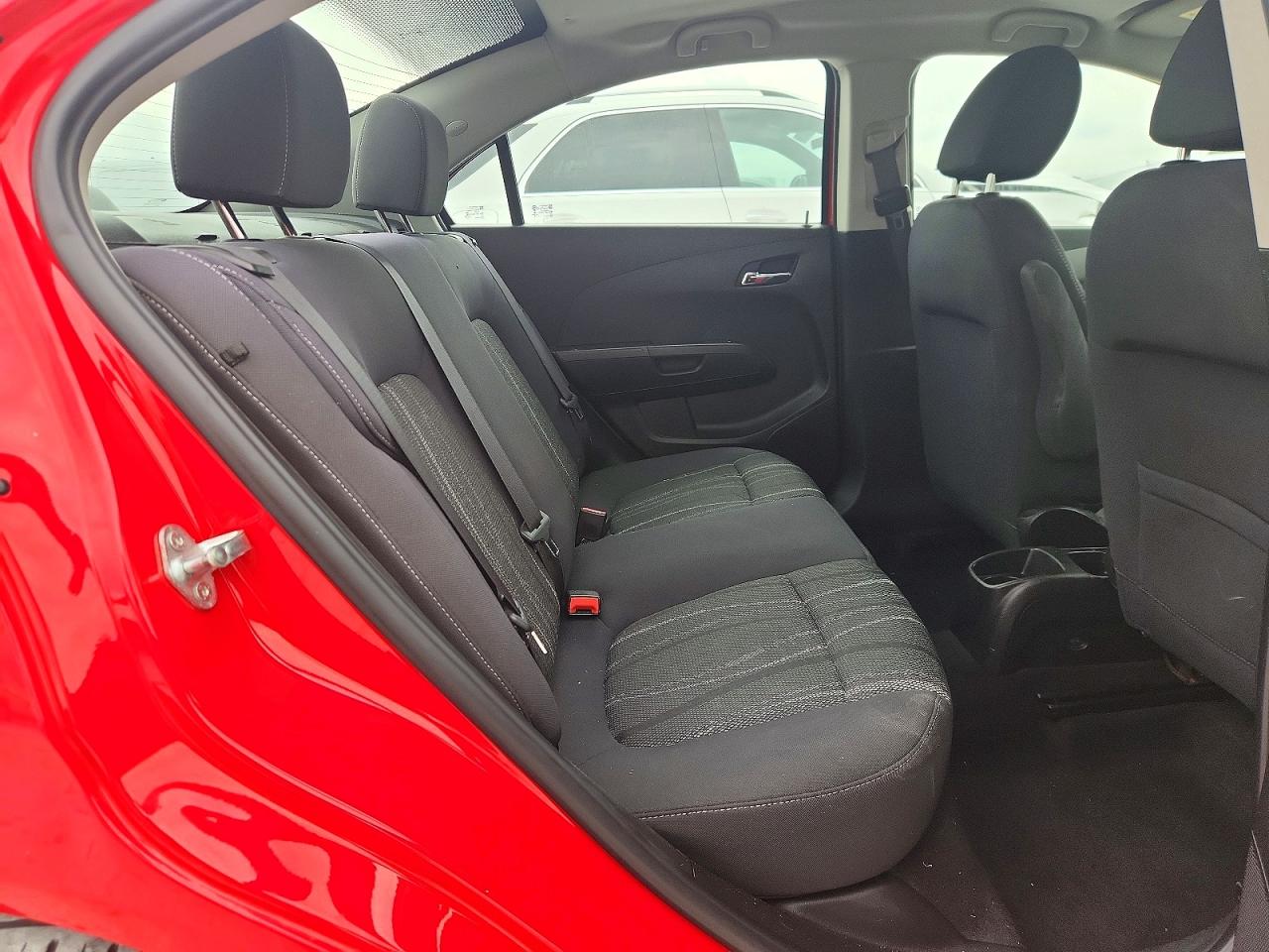 2014 Chevrolet Sonic Lt Red vin: 1G1JC5SH3E4205882