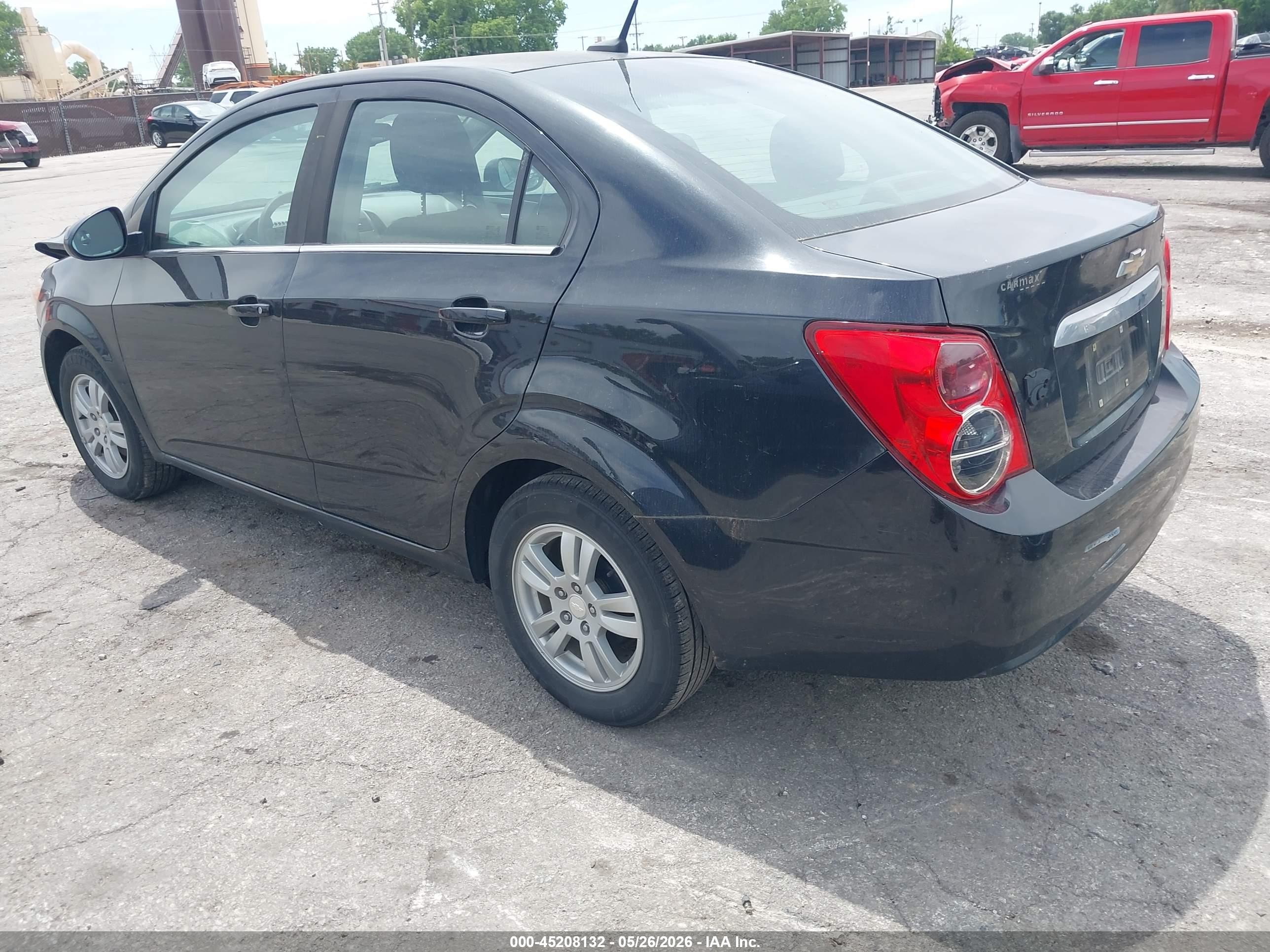 2014 Chevrolet Sonic Lt Auto Black vin: 1G1JC5SH3E4229518